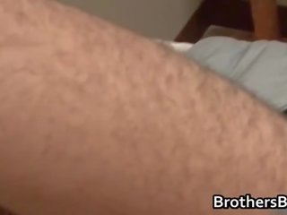 Brothers beguiling b-yfriend gets pecker sucked