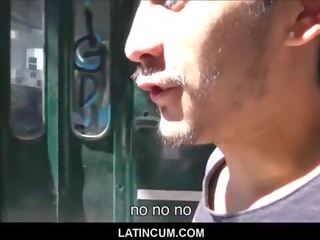 Młody złamał latino młodzi ma brudne wideo z dziwny