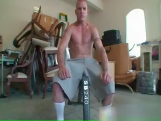 Hemligt weight lifting fag fria homosexuell smutsiga filma video- 1 av gothimout