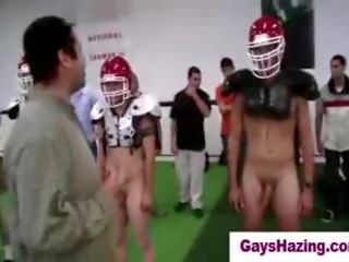 Hetro juveniles made to play ýalaňaç football by homos